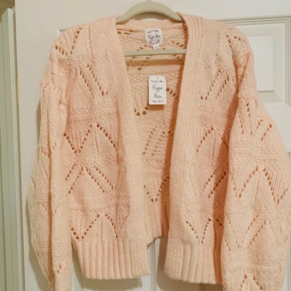 Sun Bleached Melon Sweater by Hippie Rose